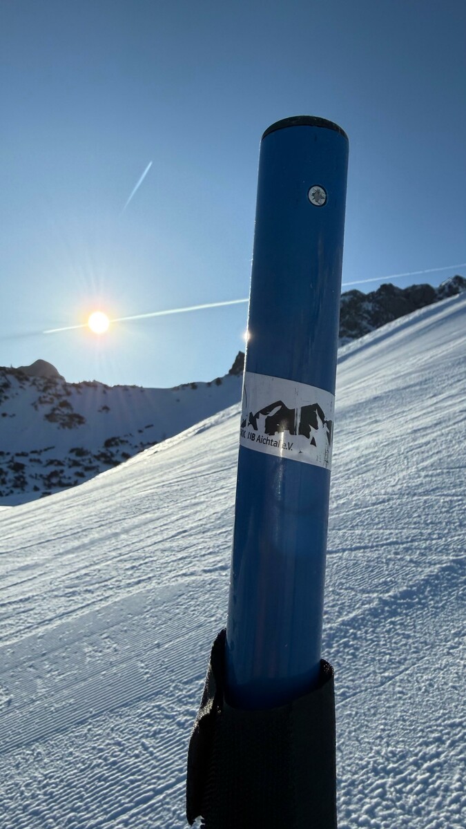Ski in den Bergen